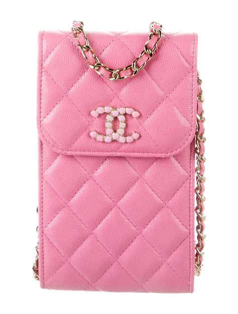 chanel phone holder crossbody|chanel crossbody bag vintage.